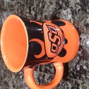 OSU Official Game day coffee mug and beer koozie